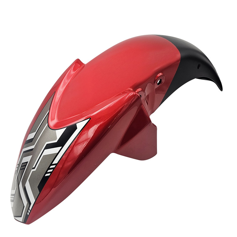 گلگیر جلو موتورسیکلت مناسب برای آپاچی 180 رنگ قرمز متالیک